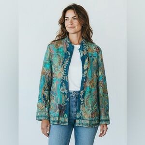 Colourful Paisley Women's Blazer